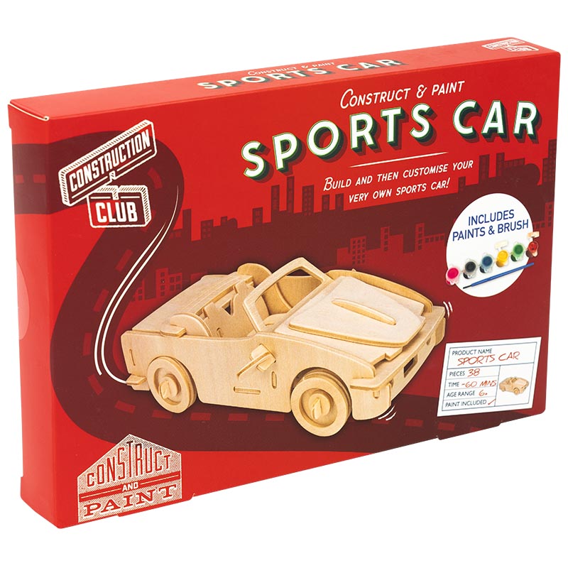 Sports car construction kit